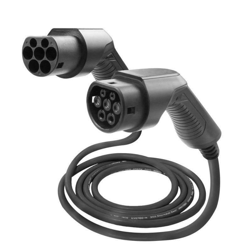 WALLBOX Manguera de recarga T2-T2 3Ph 5m