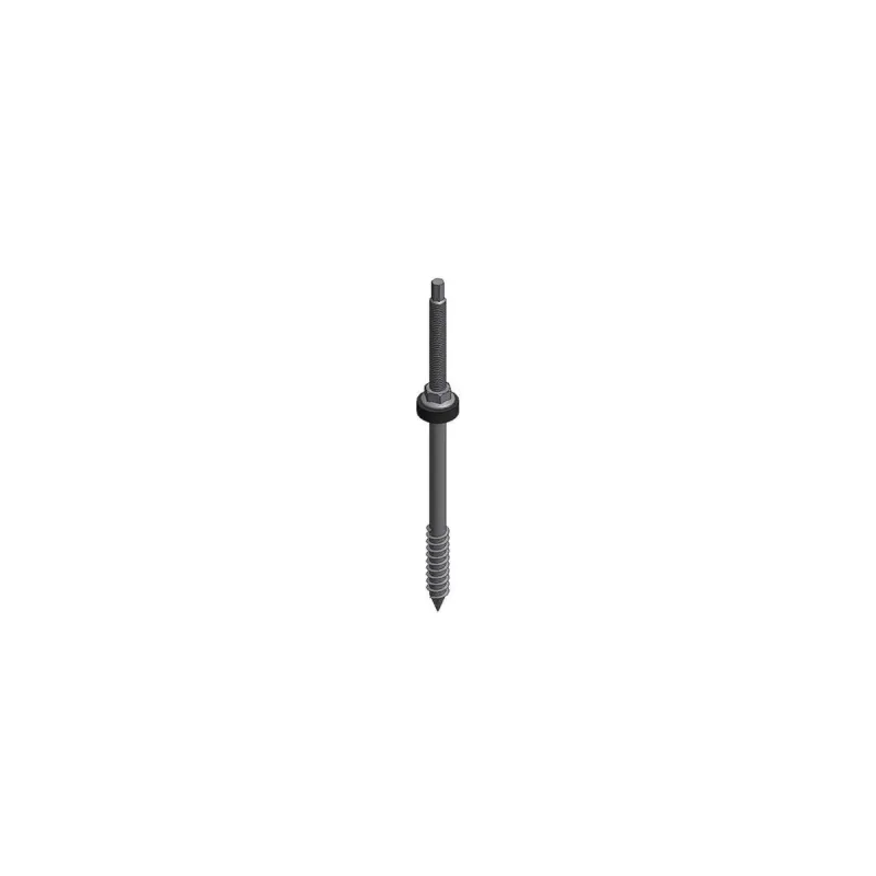 VAN DER VALK Perno de doble rosca inox - M10x350 m