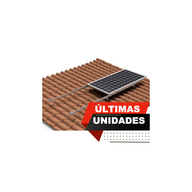 SUNFER 01H3. Soporte coplanar continuo atornillado