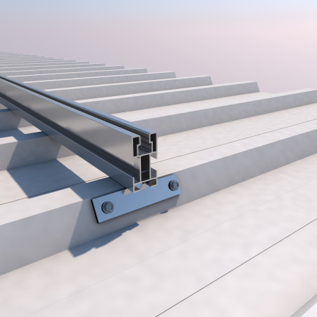 SUNFER Soporte 04V1. 1 módulo coplanar fijación a